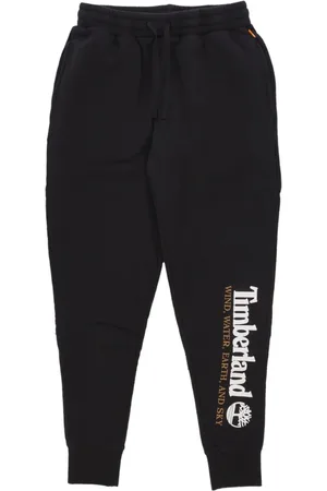 Timberland Spodnie, Mężczyzna, Czarny, L, Bawełna, Elastyczne spodnie dresowe