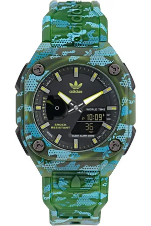 adidas Akcesoria, unisex, Zielony, ONE SIZE, Zegarek City Tech One Grfx Camo