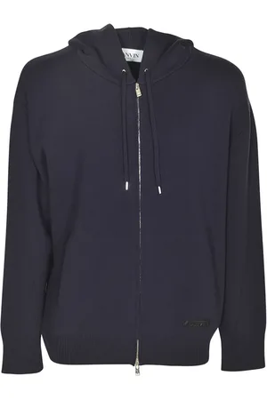 Lanvin Bluzy, Mężczyzna, Czarny, M, Bawełna, Bluza rozpinana