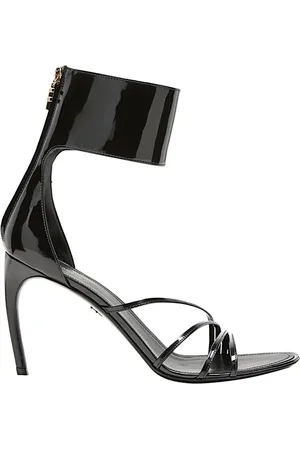 Salvatore Ferragamo Buty, Kobieta, Czarny, 40 EU, Skóra, Stylowe sandały