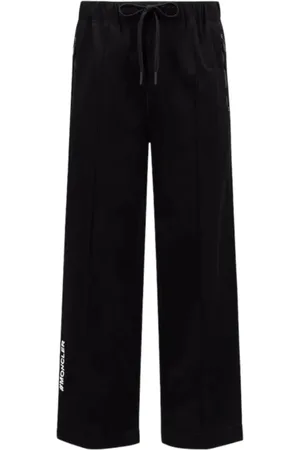 Moncler Spodnie, Mężczyzna, Czarny, M, Szerokie spodnie dresowe