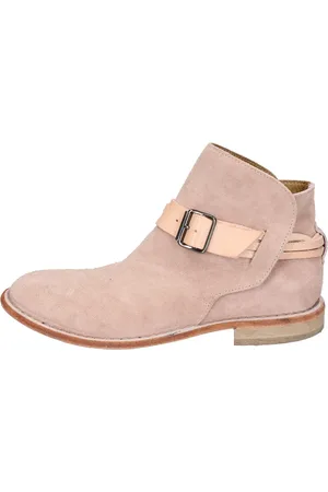 Moma Buty, Kobieta, Różowy, 37 EU, Zamsz, Vintage Zamszowe Botki