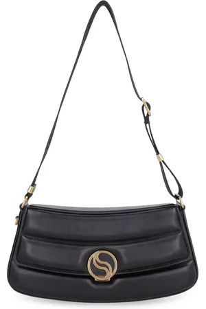 Stella McCartney Torebki, Kobieta, Czarny, ONE SIZE, Poliester, Torba na ramię S-Wave