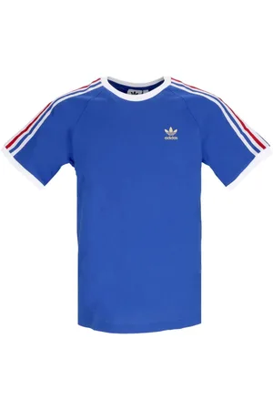 adidas Koszulki, Mężczyzna, Niebieski, S, Bawełna, Koszulka Nations