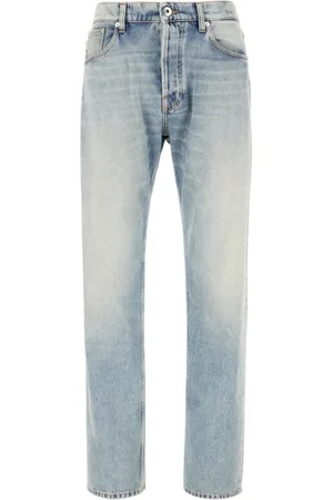 Lanvin Jeansy, Mężczyzna, Niebieski, W34, Denim, Klasyczne jeansy denim na co dzień