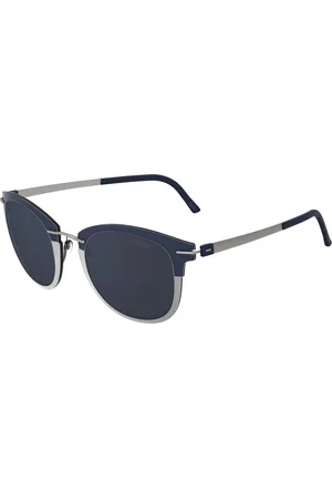 Silhouette Akcesoria, unisex, Szary, ONE SIZE, Okulary Infinity Collection Srebrne/Niebieskie
