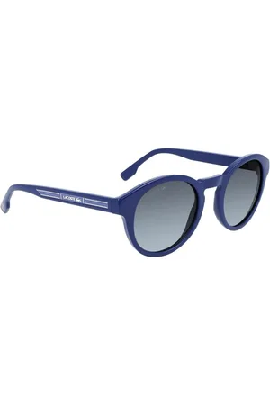 Lacoste Akcesoria, Kobieta, Niebieski, ONE SIZE, Okulary przeciwsłoneczne z wtryskiwanego materiału z tarczą