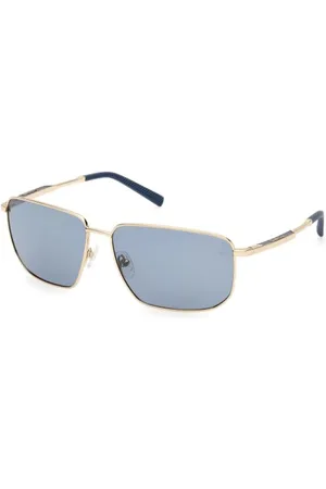 Timberland Akcesoria, Mężczyzna, Żółty, ONE SIZE, Prostokątne okulary przeciwsłoneczne z polaryzacją
