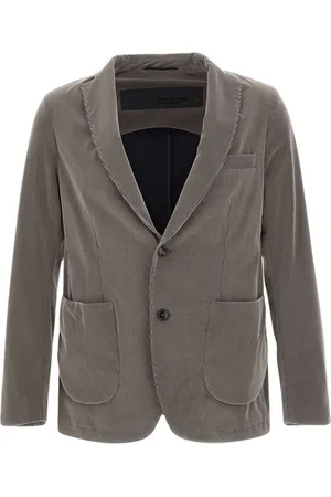 RRD Kurtki, Mężczyzna, Szary, S, Techno Velvet 1000 Blazer