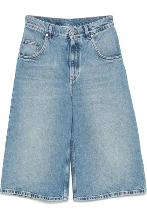 Stella McCartney Szorty, Kobieta, Niebieski, W28, Denim, Jasne Niebieskie Szorty Denimowe