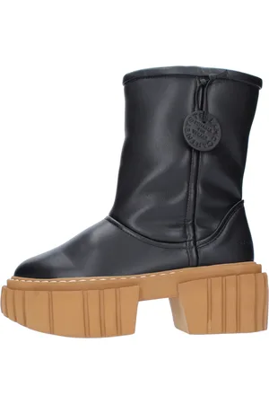 Stella McCartney Buty, Kobieta, Czarny, 39 EU, Skóra, Emilie Platform Botki