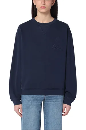 Frame Bluzy, Kobieta, Niebieski, S, Ritz Crewneck Sweatshirt