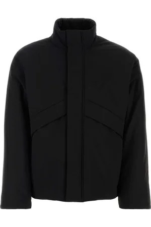 Salvatore Ferragamo Kurtki, Mężczyzna, Czarny, M, Bawełna, Padded Polyester Jacket
