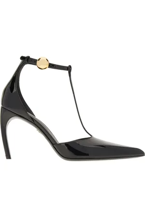 Salvatore Ferragamo Buty, Kobieta, Czarny, 38 1/2 EU, Skóra, Czółenka