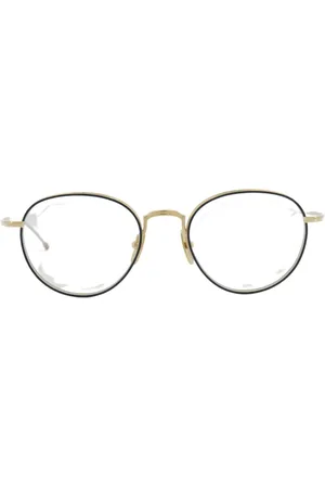 Thom Browne Akcesoria, unisex, Żółty, ONE SIZE, Okulary korekcyjne