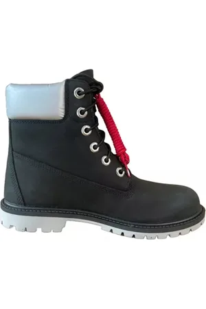 Timberland Buty, Kobieta, Czarny, 38 EU, Skóra, Wodoodporne skórzane buty - 15.24 cm
