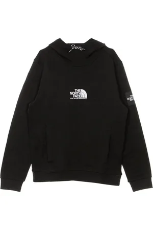 The North Face Bluzy, Mężczyzna, Czarny, M, Bawełna, Czarna bluza z kapturem Alpine