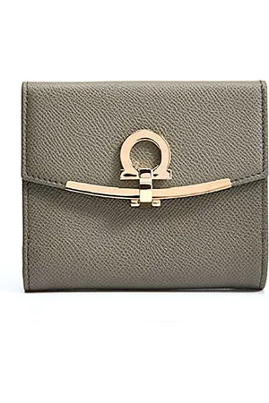 Salvatore Ferragamo Akcesoria, Kobieta, Zielony, ONE SIZE, Stylowy Portfel