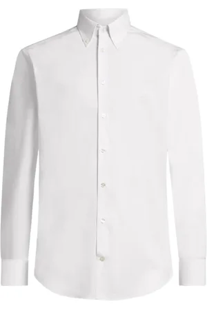 Etro Koszule, Mężczyzna, Biały, 2XL, Biała Koszula z Guzikami Długie Rękawy