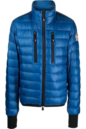 Moncler Kurtki, Mężczyzna, Niebieski, L, Kurtka puchowa Grenoble