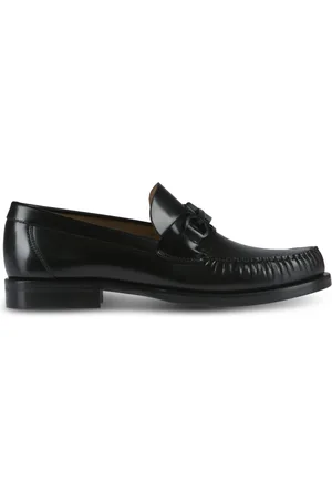 Salvatore Ferragamo Buty, Mężczyzna, Czarny, 43 EU, Skóra, Fort Mokasyny
