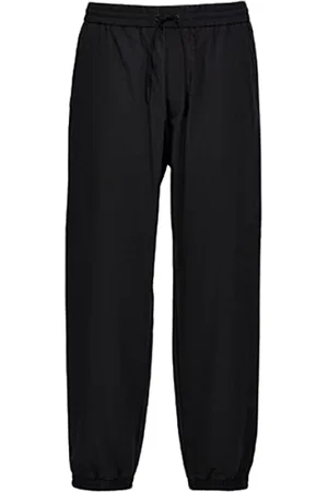 Moncler Spodnie, Kobieta, Czarny, XL, Bawełna, Stylowe Spodnie