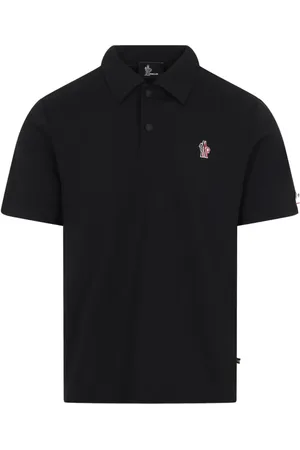 Moncler Koszulki, Mężczyzna, Czarny, S, Bawełna, Koszulki i Polo Grenoble Style