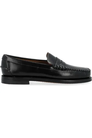 SEBAGO Buty, Kobieta, Czarny, 37 1/2 EU, Skóra, Klasyczne skórzane mokasyny Dan