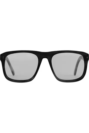 Totême Akcesoria, Kobieta, Czarny, ONE SIZE, Retro Navigator Okulary przeciwsłoneczne z ochroną UV
