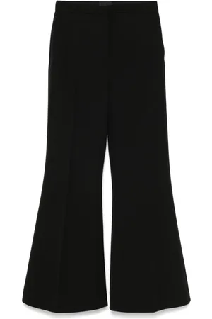 Givenchy Spodnie, Kobieta, Czarny, M, Czarne Spodnie z Ukrytym Zapięciem