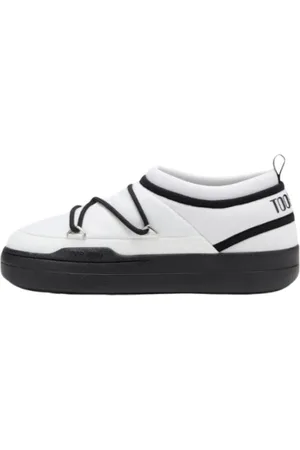 Moon Boot Buty, Mężczyzna, Biały, 38 EU, Nylon, Park Icon Wodoodporne Sneakersy