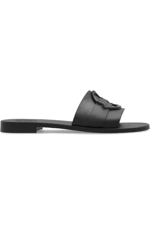 Moncler Buty, Kobieta, Czarny, 36 EU, Klapki Gumowe