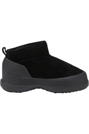 Moon Boot Buty, Kobieta, Czarny, 37 EU, Zamsz, Zimowe botki Luna Low Suede