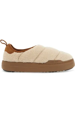 Moon Boot Buty, Kobieta, Beżowy, 41 EU, Zamsz, Wsuwane Park Puffer