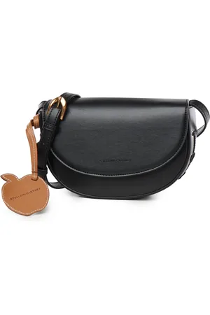 Stella McCartney Torebki, Kobieta, Czarny, ONE SIZE, Wegańska czarna torebka crossbody