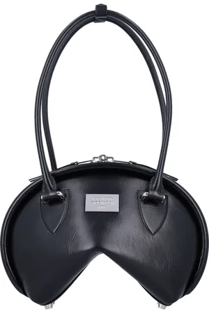 Acne Studios Torebki, Kobieta, Czarny, ONE SIZE, Skóra, Bowlina Mini Shoulder Bag