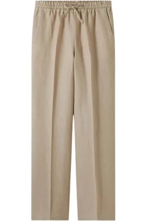 A.P.C. Spodnie, Kobieta, Beżowy, M, Bawełna, Pantalon Carlota
