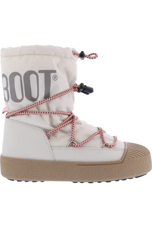 Moon Boot Buty, Kobieta, Biały, 40 EU, Śniegowce Track Low Polar