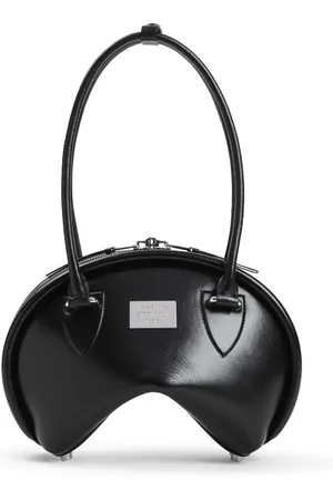 Acne Studios Torebki, Kobieta, Czarny, ONE SIZE, Skóra, Bowlina Mini Shoulder Bag