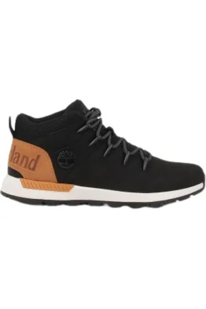 Timberland Buty, Mężczyzna, Czarny, 42 EU, Skóra, Sznurowane buty Trekker