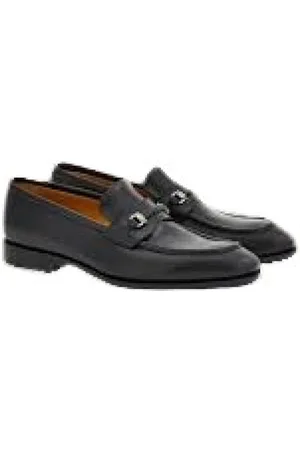 Salvatore Ferragamo Buty, Mężczyzna, Czarny, 41 EU, Skóra, Mokasynyy
