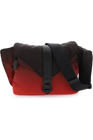 Salvatore Ferragamo Torebki, Mężczyzna, Wielobarwność, ONE SIZE, Nylon, Torebka Crossbody z Nylonu Degradé