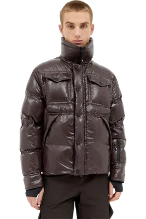 Moncler Kurtki, Mężczyzna, brązowy, M, Kurtka koszulowa Tecka