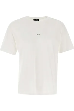 A.P.C. Koszulki, Mężczyzna, Biały, S, Bawełna, T-Shirt
