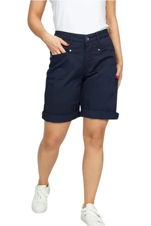 2-Biz Szorty, Kobieta, Niebieski, M, Bawełna, Granatowe szorty Knickers Tessa. Hs 24