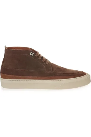 LARDINI Buty, Mężczyzna, brązowy, 40 EU, Zamsz, Stylowe sneakersy z zamszu