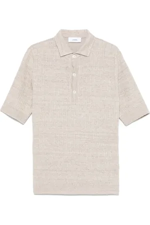 LARDINI Koszulki, Mężczyzna, Beżowy, M, Bawełna, Beżowy Zestaw T-Shirtu i Polo