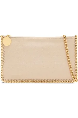 Stella McCartney Torebki, Kobieta, Beżowy, ONE SIZE, Falabella Clutch
