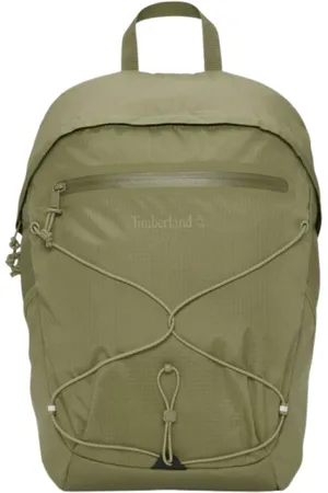 Timberland Torebki, Mężczyzna, Zielony, ONE SIZE, Zielony plecak z zamkiem błyskawicznym