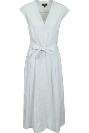 A.P.C. Sukienki, Kobieta, Niebieski, S, Bawełna, Sukienka Willow